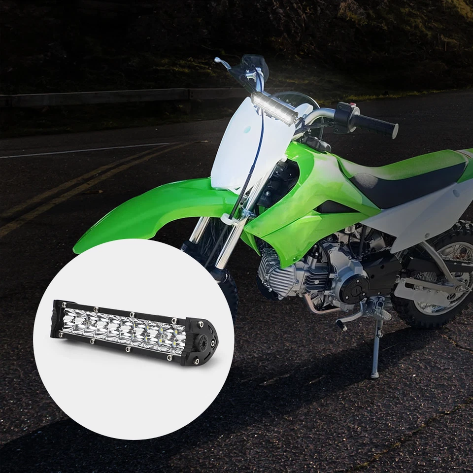 Kit de barra de luces LED para moto de cross para Kawasaki KLX110 / 110 L EE. UU. Foto 4 de 4