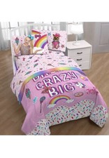 JoJo Siwa Five Piece Bedding Set Full Comforter Sheet Set Dream Crazy Big