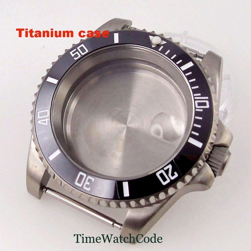 Cassa orologio titanio 40 mm 200 m impermeabile misura movimento NH35 NH36 ETA2824 PT5000 - Foto 23 di 54
