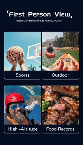 Pocket Action Camera Long Battery6-Axis GYRO Stabilization 5G WiFi Remote Webcam - Picture 24 of 28