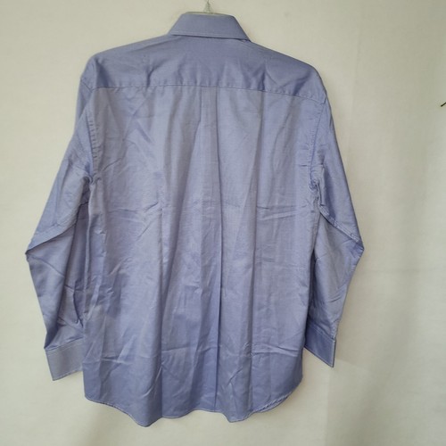Peter Millar Shirt Mens M Blue Cutaway Collar Long Sleeve Button Up Dress Office - Picture 7 of 14