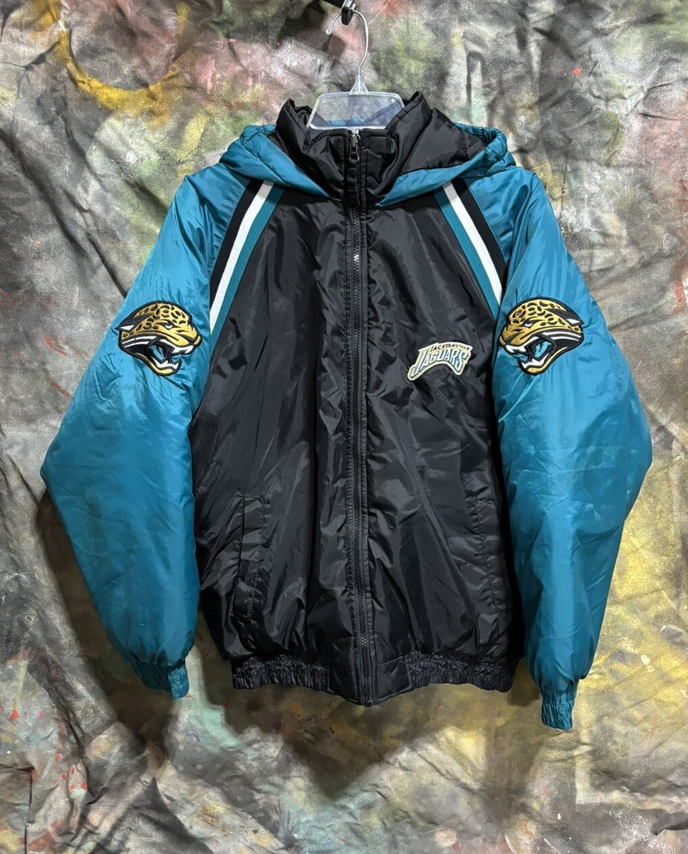 Vintage NFL Football Jacksonville Jaguars Full Zip Up Hooded