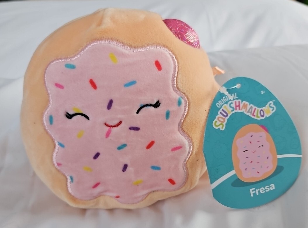 Squishmallows Kellytoy Plush Specialty Foods Fresa 5
