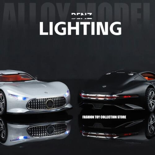 1/24 Mercedes AMG Vision 1:24 Diecast Model Car Toy Sound Light Kids Adult Gift - Picture 2 of 8
