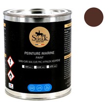 Peinture Sellerie Nautique Simili-cuir (13-Marron) banquettes, Bain de Soleil -