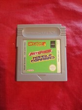 Arcade Clásico Nº 1 Asteroides y Comando de Misiles Game Boy Bueno