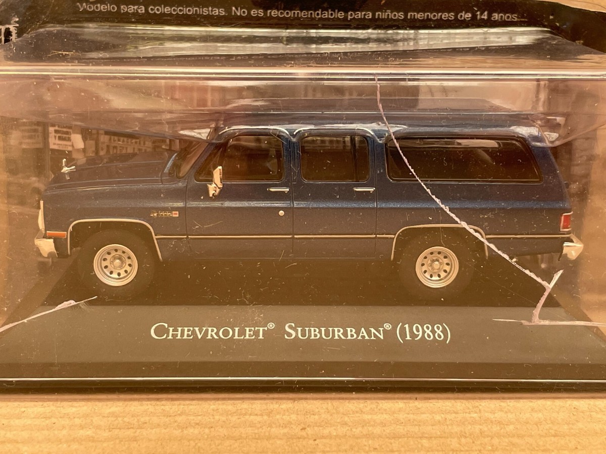 Chevrolet Suburban 1988 Mexico Rare Diecast Truck Scale 1:43