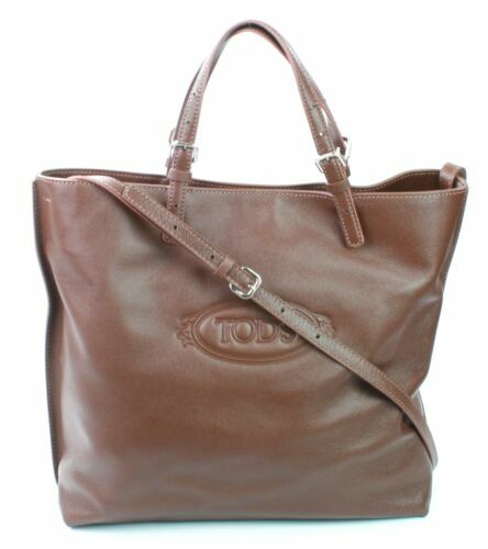 Tod's D-BAG Archive Leather Tote Terracotta High Quality Used