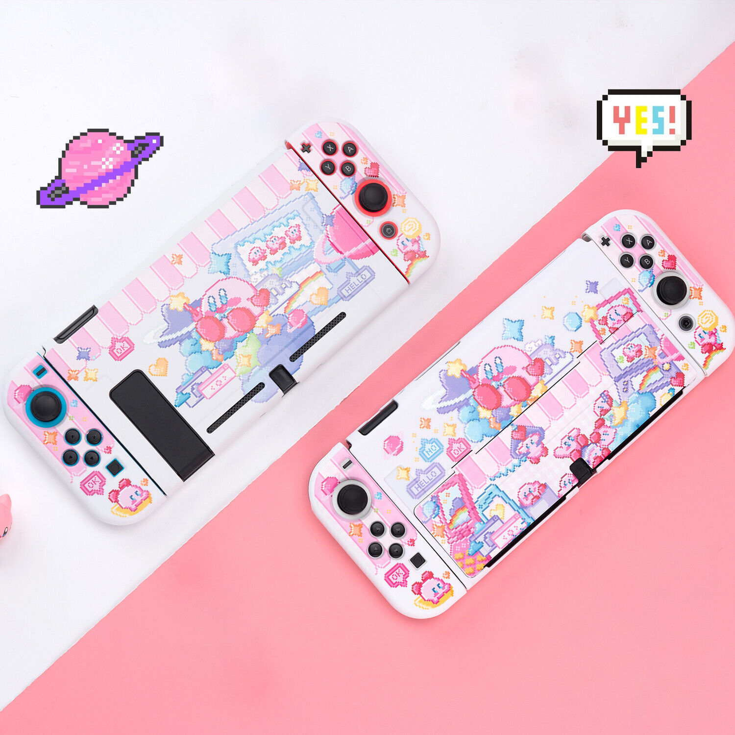 Nintendo Switch OLED Case Cover Shell Cute Anime Accessory For Joycon Controller-image