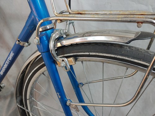1975 Bridgestone Tokyo Cruiser Bike 20" Large Internal 3S Lugged Steel Ships USA - Picture 16 of 22