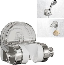 Adjustable Shower Stand with Suction Cup Shower Head Holder No-Punch Bathroom