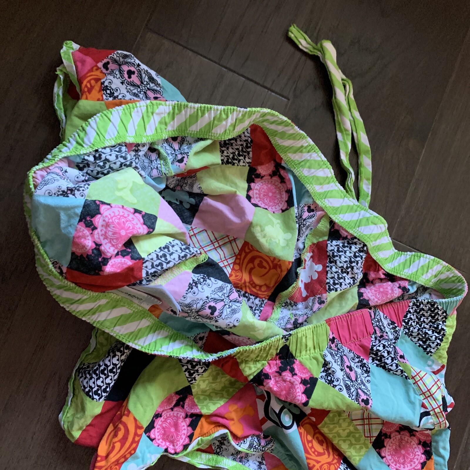 Walt Disney World Patchwork Drawstring Shorts, Mi… - image 11