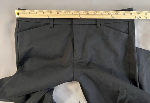 Old Navy Women’s Pixie High Rise Skinny Black Pants Sz 12 Pockets Career NWOT - Picture 5 of 11