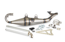 Auspuff Stage6 Pro Replica MK2 Alu Minarelli liegend / China 2-Takt