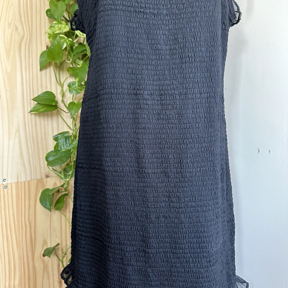 Vestido Abercrombie & Fitch Midi Negro Para Mujer 3XL Pequeña Fiesta Foto 4 de 4