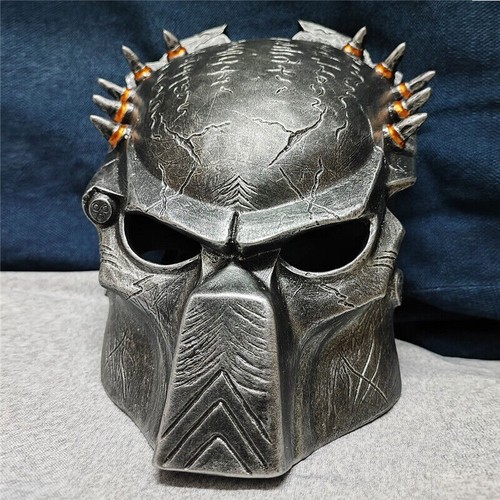 Alien vs Predator AVP Lone Wolf Predator Mask Cosplay Prop Collection Resin Mask - Picture 8 of 14