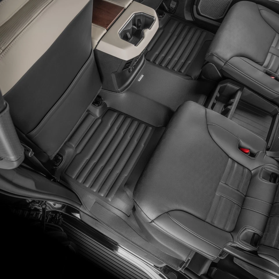 TuxMat Custom Floor Mats for Toyota Sequoia 7-Seater - 2023-2026 - Full Set Foto 4 de 4