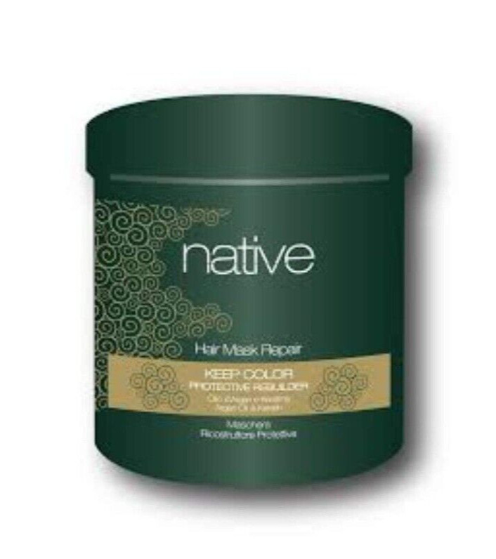 Native Maschera Ricostruttore Protettiva Argan e Cheratina 250ml