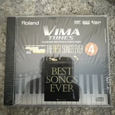 Roland VIMA Tunes - The Best Songs Ever Vol 4 (VIMA CD) MIDI Brand New