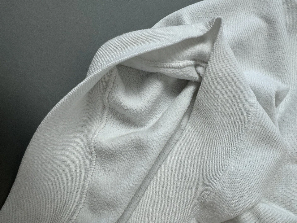 Sudadera De Colección Hard Rock Café Boston Para Mujer Grande Blanca Cuello Redondo HECHA EN EE. UU. Foto 4 de 4