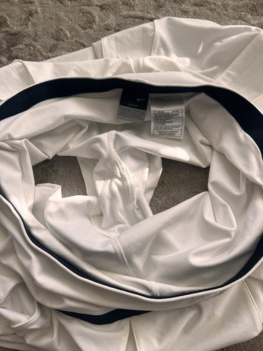NIKE Dri Fit women white pleated skort for tennis, pickle ball, golf size large - Picture 4 of 8