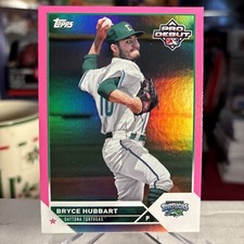 2023 Topps Pro Debut Bryce Hubbart RARE Pink Foil Rookie RC /199 ⭐️ MINT