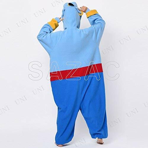 Sazac Disney Aladdin Genie Fleece Halloween Costume Free Size Free Shipping NEW - Picture 2 of 2