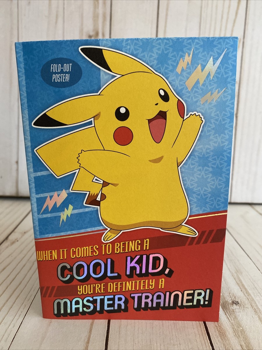 pokemon birthday card Pokemon Birthday Thank You Card For Your Birthday main image 1