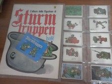 ALBUM FIGURINE STURMTRUPPEN EDITORIALE CORNO - VUOTO + SET COMPLETO + Bustina