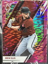 2022 Panini Chronicles Drew Ellis Phoenix Pink Pulsar Arizona Diamondbacks