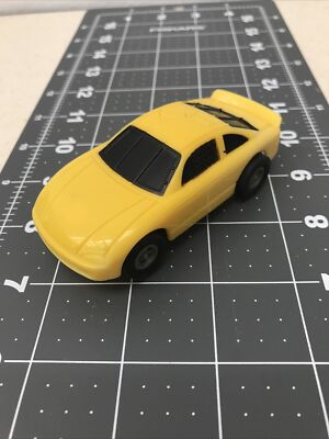 Vintage MATTEL INC. Slot Car Yellow & Black