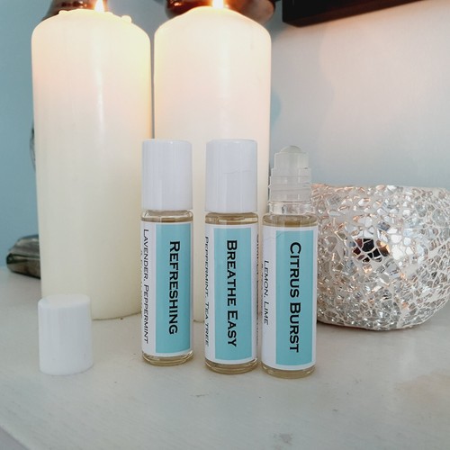 Essential Oils Roller Ball Pulse Point Roll On Aromatherapy oil 10ml - Picture 6 of 93