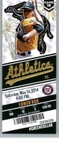 Washington Nationals vs Oakland Athletics 5/10/2014 - John Jaso HR