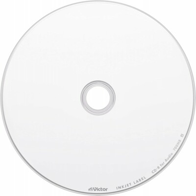Victor Blank CD-R Audio Music CDR 80min White Printable