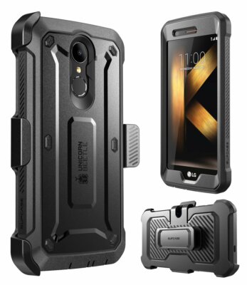 For LG K20 Plus Case, SUPCASE UB PRO Rugged Holster Cover with Screen Protector