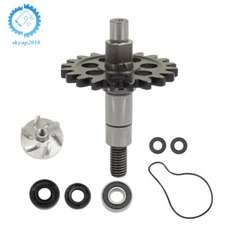 Water Pump Impeller Shaft Gear Kit for Yamaha YZ250F WR250F 2001-2013 5DH-12451