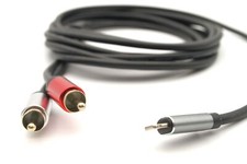 Cavo RCA 1 Femmina 2 Maschi Cavo Splitter Phono Van Damme 15 Cm - RCA 1 Femmina A 2 Maschio, Per Audio Professionale Yo Chan - Foto 7