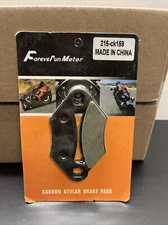 1-Foreverun Forever Run Motor Carbon Motorcycle Brake Pads 216-CK159