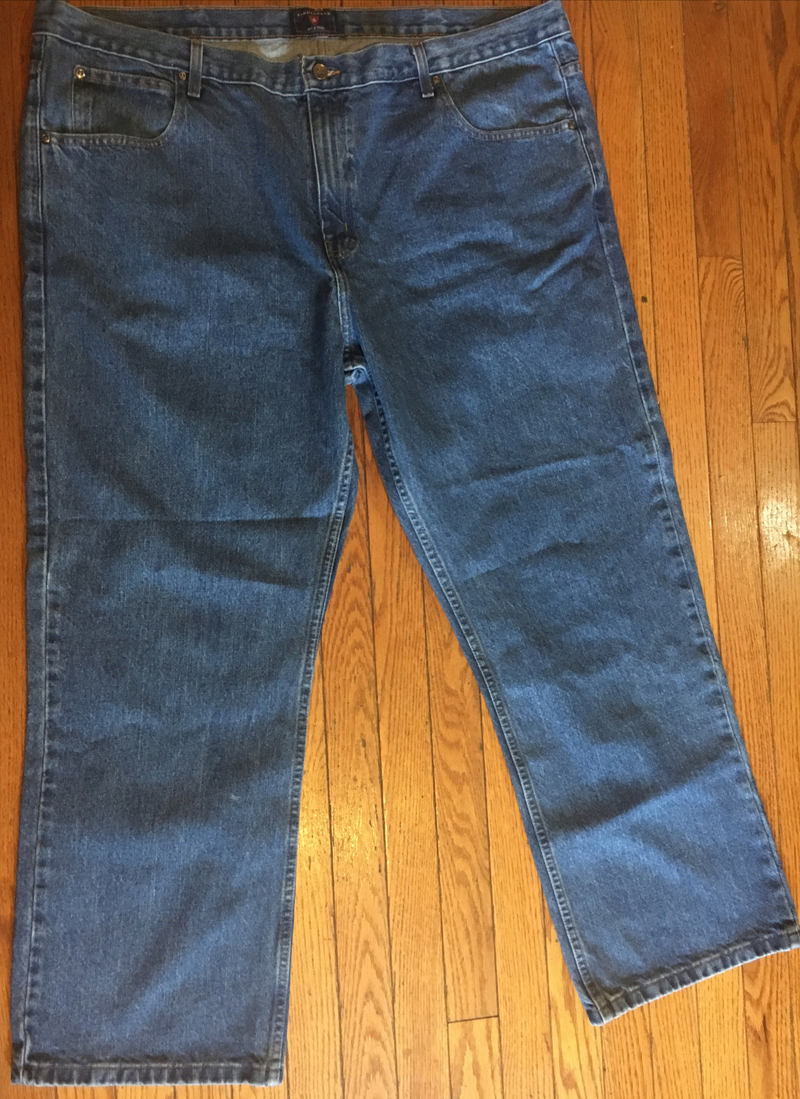 Saddlebred Men's Classic Straight Big & Tall Blue Den… Gem