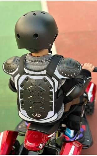 E Children's Armor Jacket Spine Chest Protection Equipment Skateboard Jacket - Picture 23 of 26