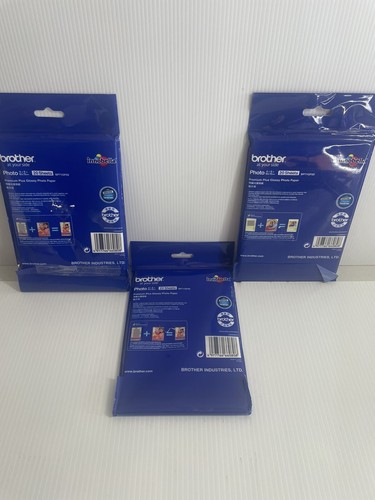 Brother Genuine Premium Plus Glossy Photo Paper 10x15cm 260gsm 3 x Packs Of 20. - 第 3/5 張圖片
