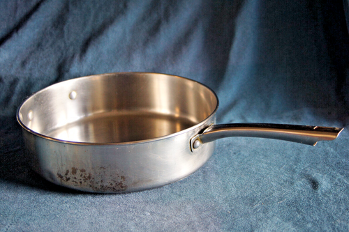 Vintage Farberware Stainless 12" Skillet Fry Pan Dutch Oven Dome Lid 4 gallons - Picture 2 of 7