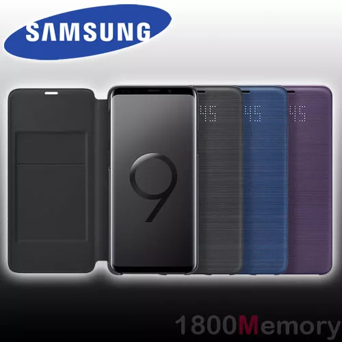 GENUINE Samsung Galaxy S9+ S9 Plus SM-G965 LED View Flip Cover Case | eBay