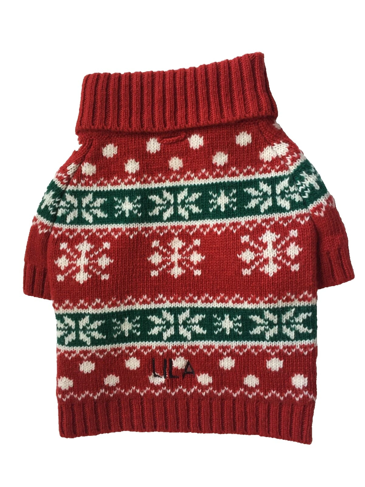 Wool Blend Christmas Dog Sweaters