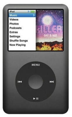 Apple iPod Classic 7世代 512GB Latest Apple iPod Classic 7th Gen 512GB SSD Flash Custom 3000mAh