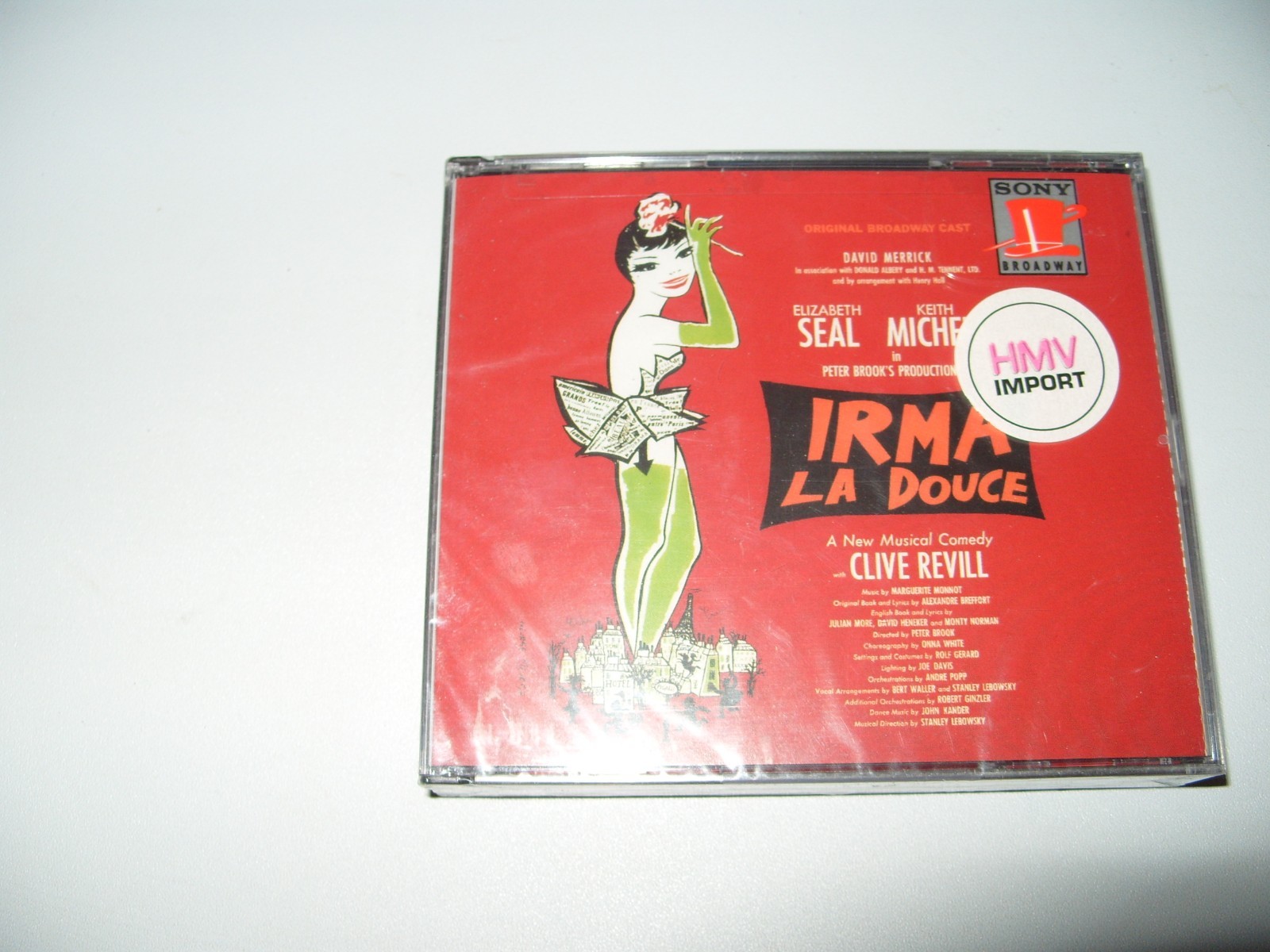 IRMA LA DOUCE ORIGINAL BROADWAY CAST CD FATBOX 1991 NEW & SEALED