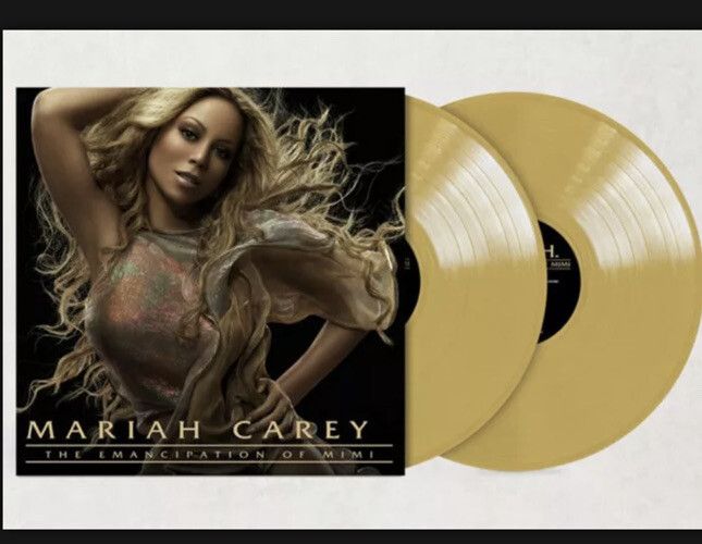 Mariah Carey Emancipation Of Mimi 12” Vinyl Record Gold