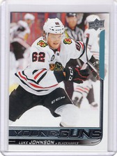 Luke Johnson Young Guns 2018-19 Upper Deck 245  ~ Chicago Blackhawks