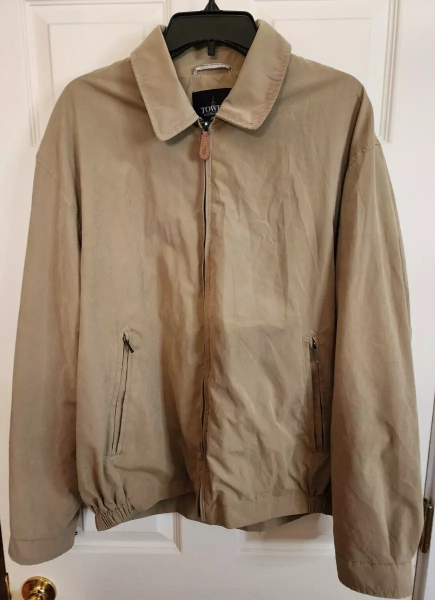 Men's london fog microfiber travel & golf jacket sale