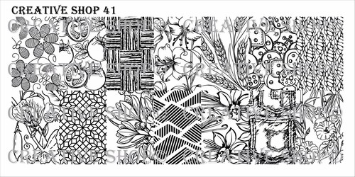 Creative Shop Nail Art Stanzplatten Sammlung Stanzdesigns ~ Brandneu - Bild 26 von 98